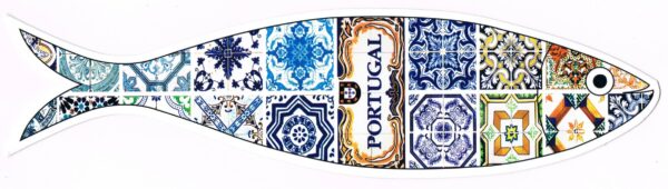 Marcador de Papel em Sardinha Portugal imagens Azulejos