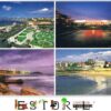 Postal de Papel com imagens do Estoril