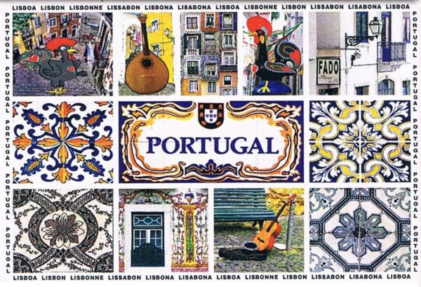 Magnético de Papel Portugal e Imagens