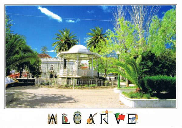 Postal de Papel do Algarve, imagem de Tavira