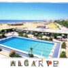 Postal de Papel do Algarve, Imagem de Monte gordo
