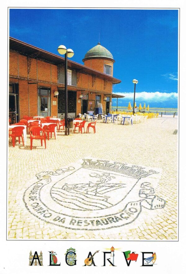 Postal de Papel do Algarve, Imagem Cidade Olhão da Restauração