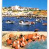 Postal de Papel do Algarve, Imagem de Barcos em Sagres