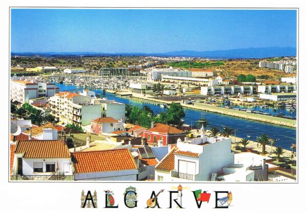 Postald e papel Algarve Imagem de lagos