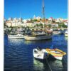 Postal de Papel Algarve imagem de barcos em Lagos