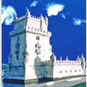 Postal de Papel Torre de Belém