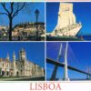Postal de Papel Imagens de Lisboa