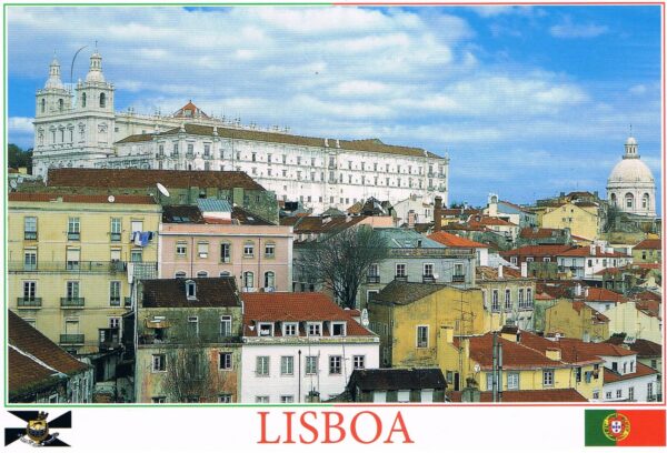 Postal de Papel Imagem de Lisboa