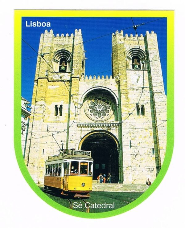 Autocolante imagem catedral da sé Lisboa
