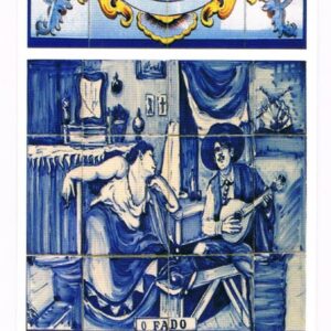 Marcador de Papel Portugal Imagens de Azulejos