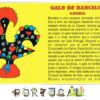 Postal de Papel História Galo de Barcelos em Português