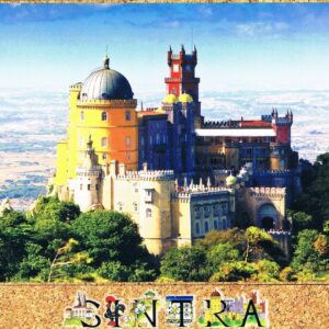 Postal de Papel imagem Palácio da Pena Sintra